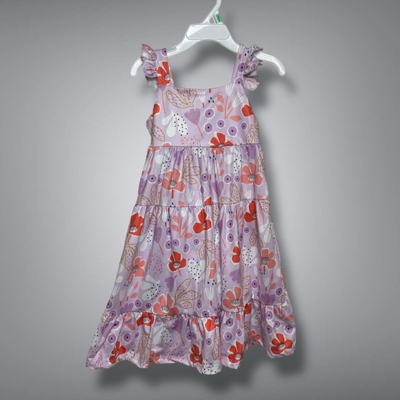 mila & rose Other - Mila & Rose floral Spring Ruffle Maxi Dress Size 3T